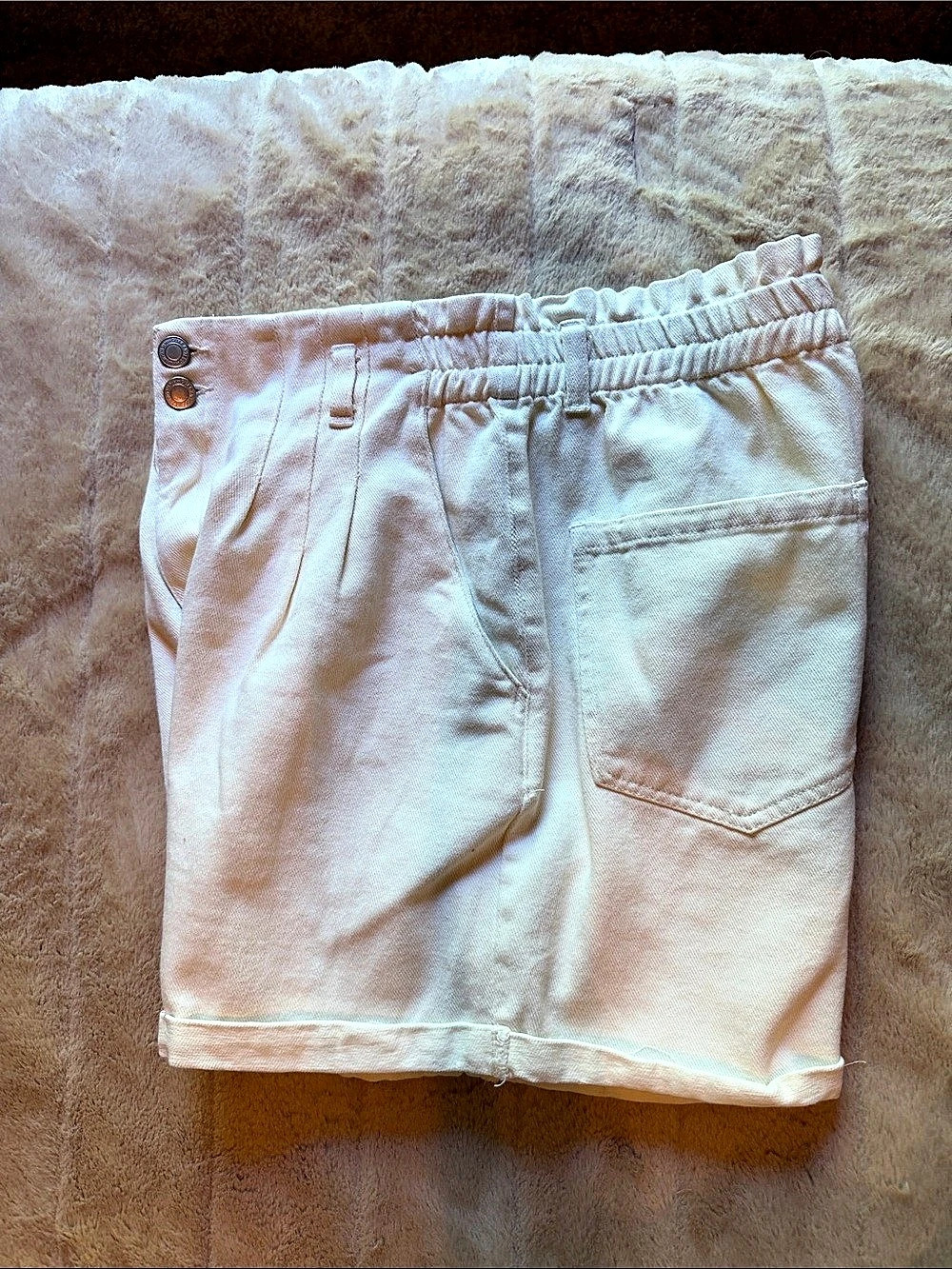 Urban Daisy High Waist Shorts in Pink Size Large